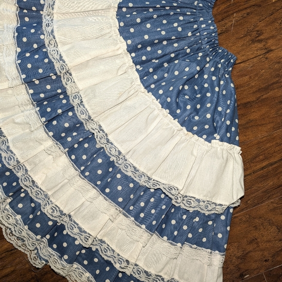 Vintage cowboy corral rodeo square dancing womens skirt-sz S, made in Louisville - Picture 3 of 7